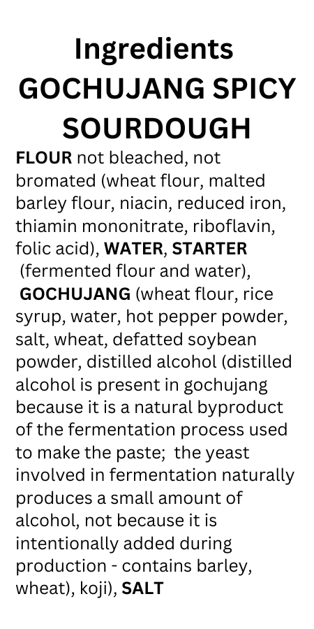 Gochujang Sourdough